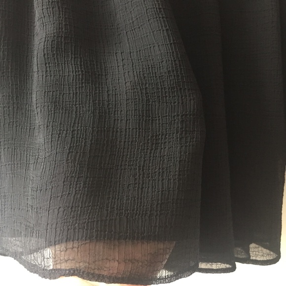 Zara Off Shoulder Black Blouse - Picture 8 of 9